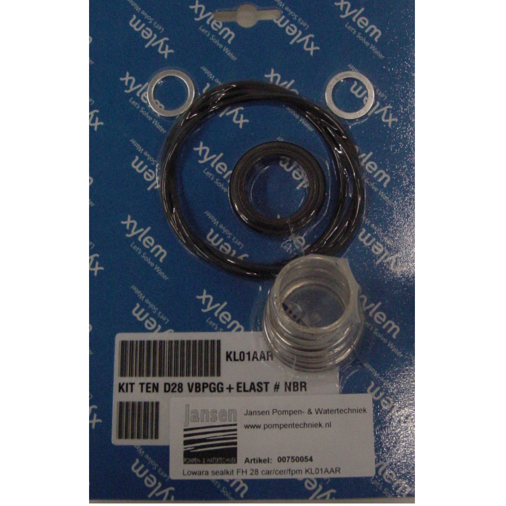 Lowara sealkit FH 22 car/cer/NBR KL01AAN