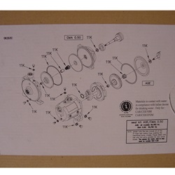 Sealkit Ebara AG/CM series 1,5/2/3 PK