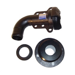 DP droge koppeling gietijzer 3"