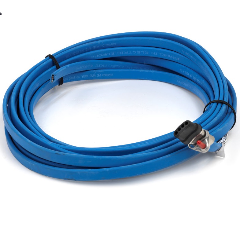 Franklin kabel 30m 4x1,5mm² platte connector