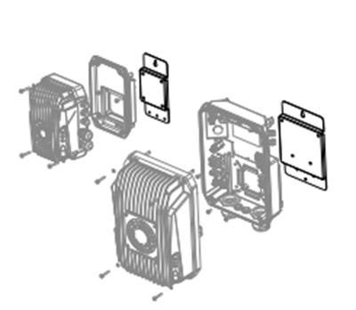 Nastec MIDA wandmontage kit (klein)
