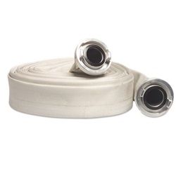 3" 75mm Plat oprolbare slang met 2x Storz NA81, 25 mtr.