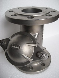 RVS316 balkeerklep DN100, PN16, NBR