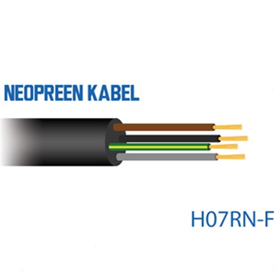 Neopreen kabel H07RN-F - 4x1,5 - 100 meter