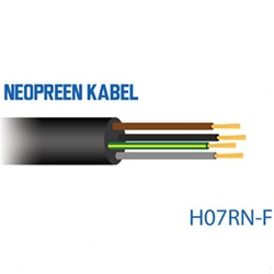 Neopreen kabel H07RN-F - 4x1,5 - 100 meter